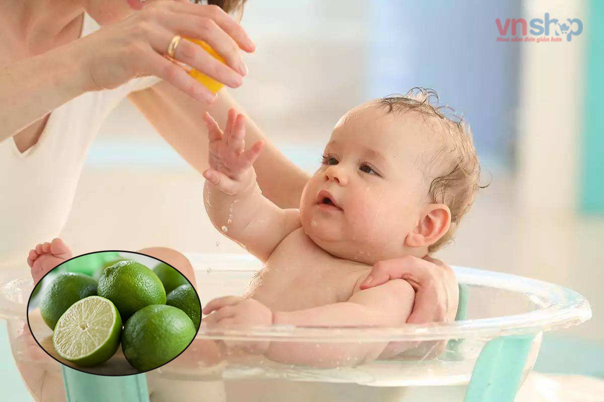 Tắm chanh cho trẻ sơ sinh có tốt không