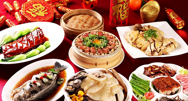 Top 10 món ăn ngày tết của người Hoa