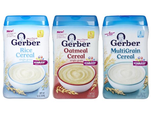 Bột Ăn Dặm Gerber Ngũ Cốc Multigrain Cereal