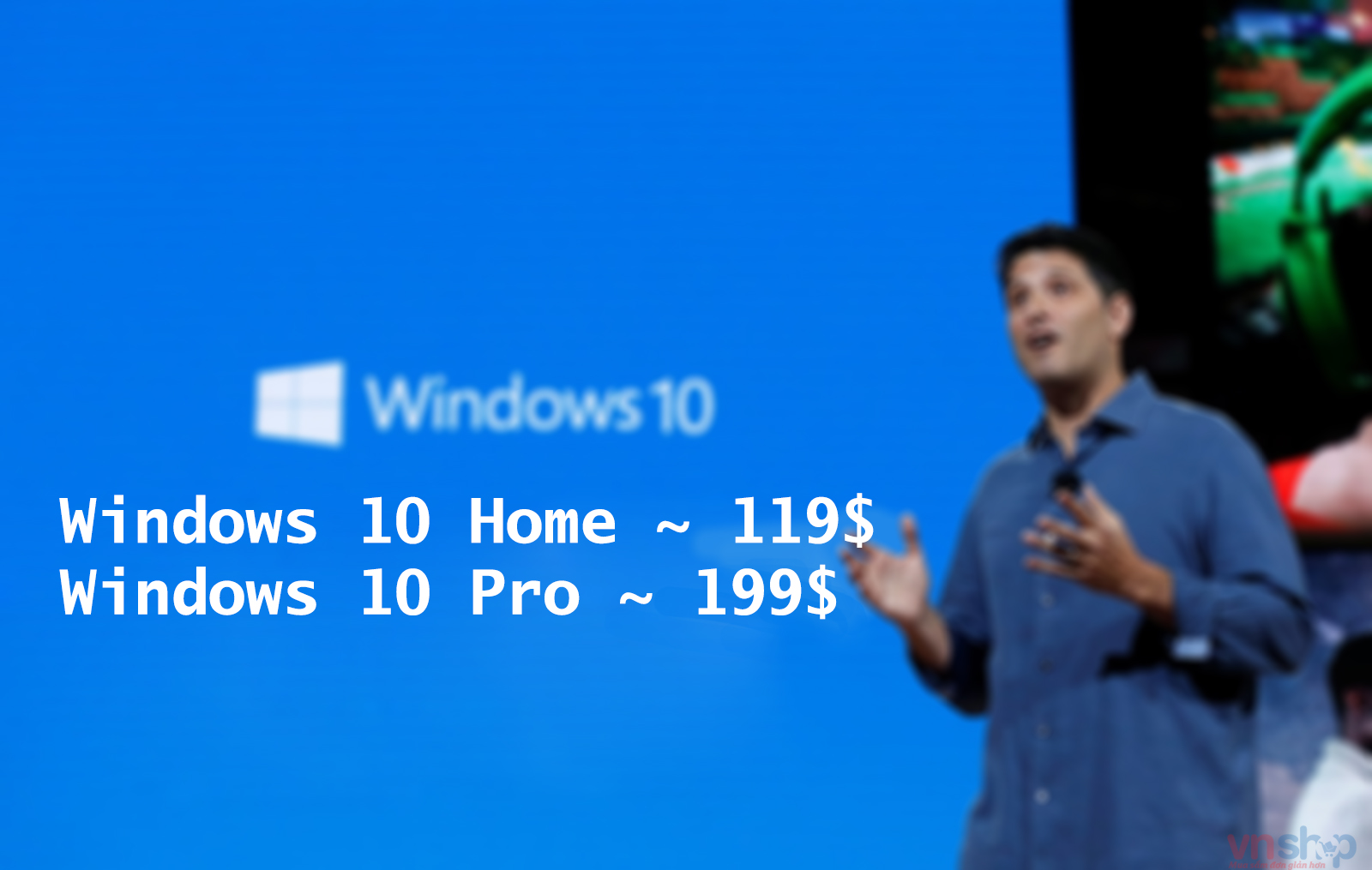 Công bố giá bán khởi điểm cho Windows 10