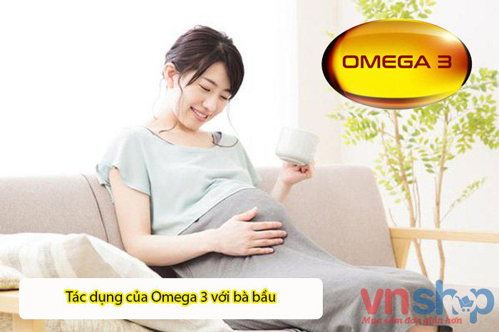Tác dụng của Omega 3 với bà bầu