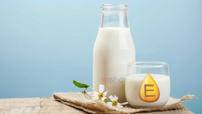 Mặt nạ sữa tươi vitamin E