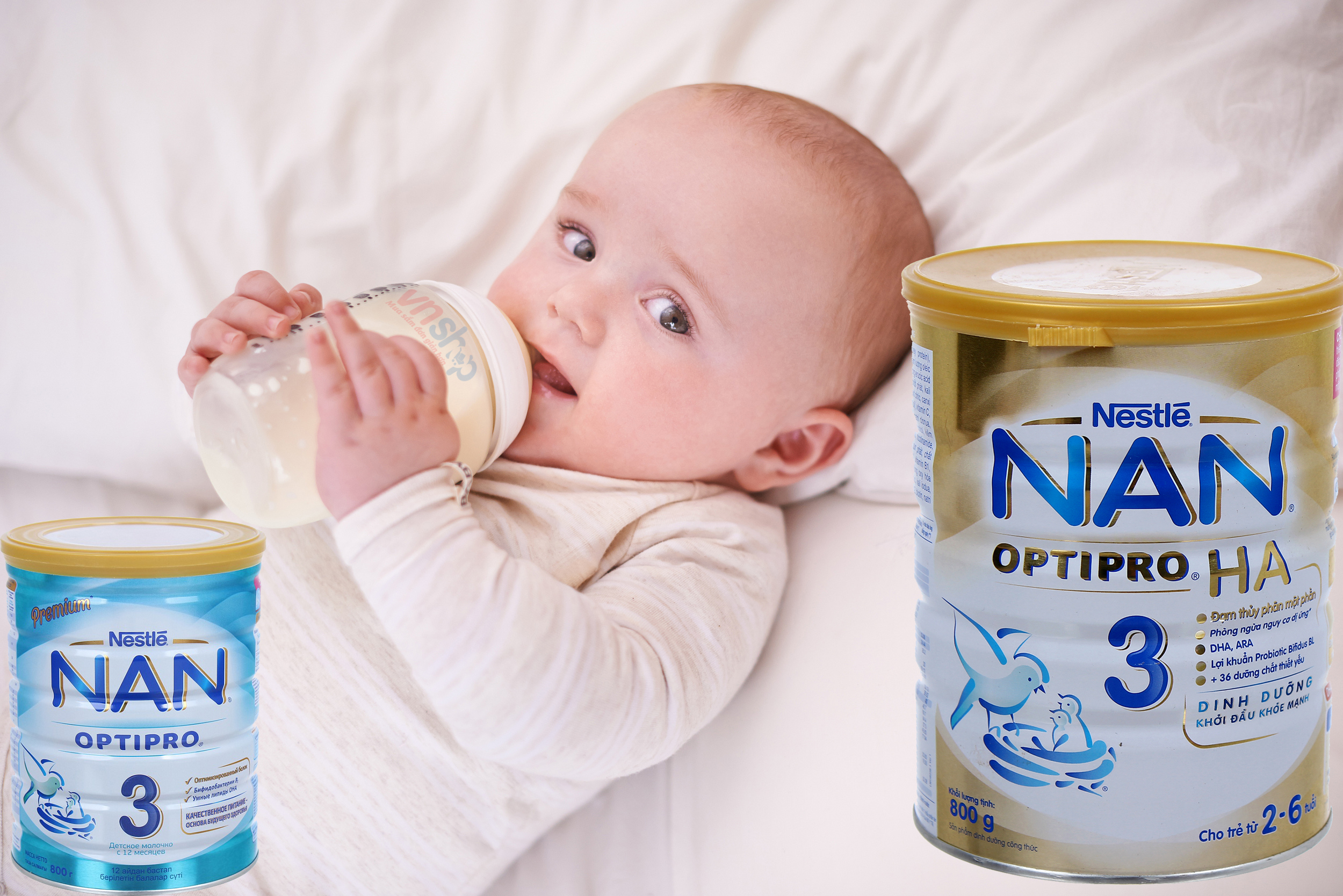 Sữa Nan Nga có tăng cân không - Những điều cần biết khi lựa chọn sữa Nan cho trẻ em